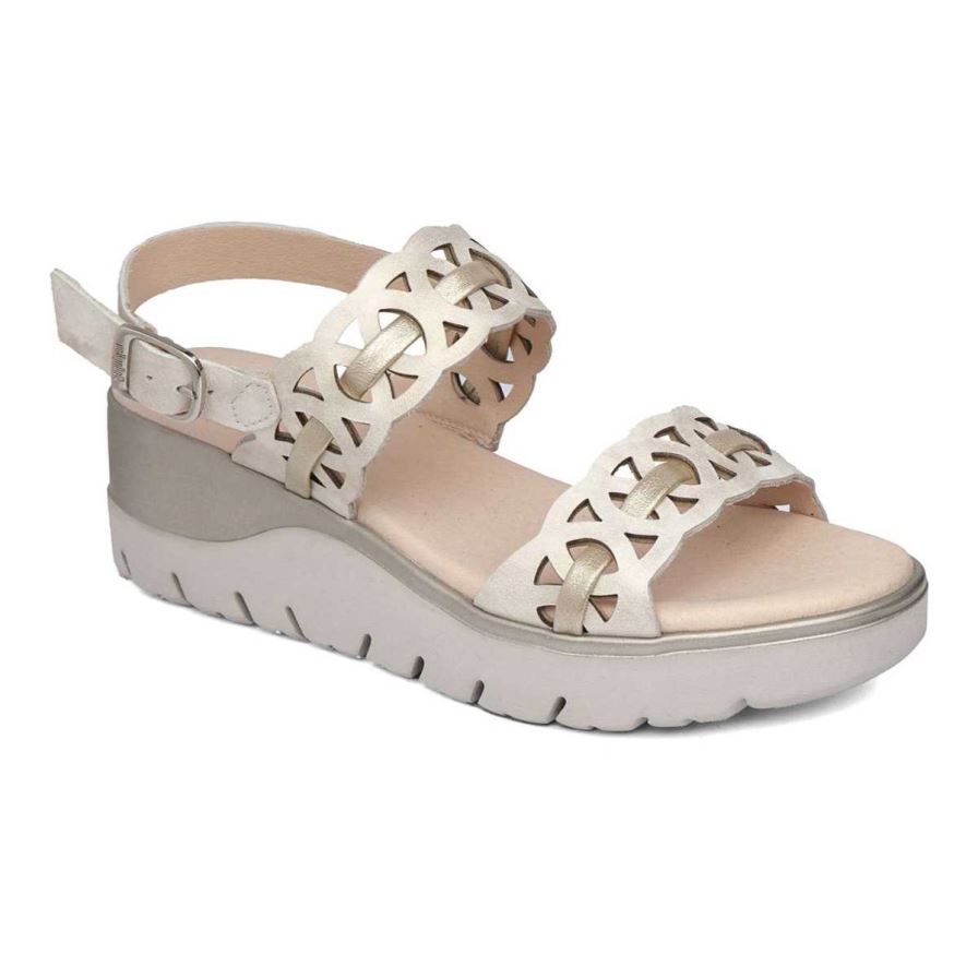 Callaghan 26517 Uwanja Kilklack Sandaler Dam Beige | SEONRZ