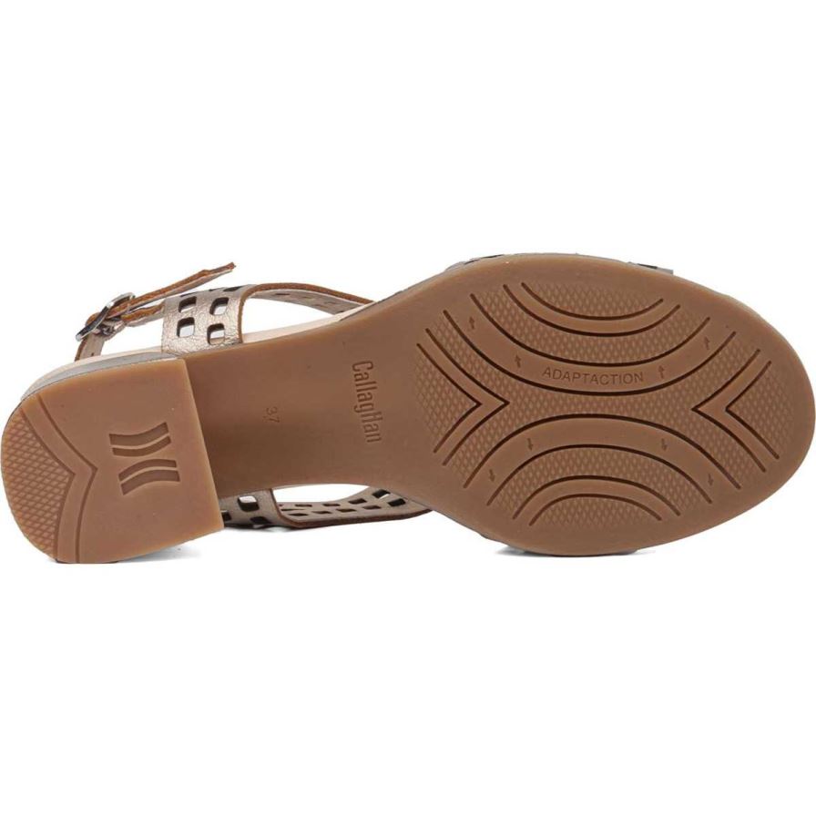 Callaghan 29213 Kibow Sandaler Klack Dam Guld | SERAPQ